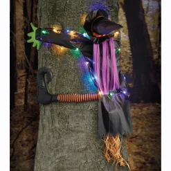 Crashing Witch Décor