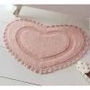 Crochet Heart Bath Mat