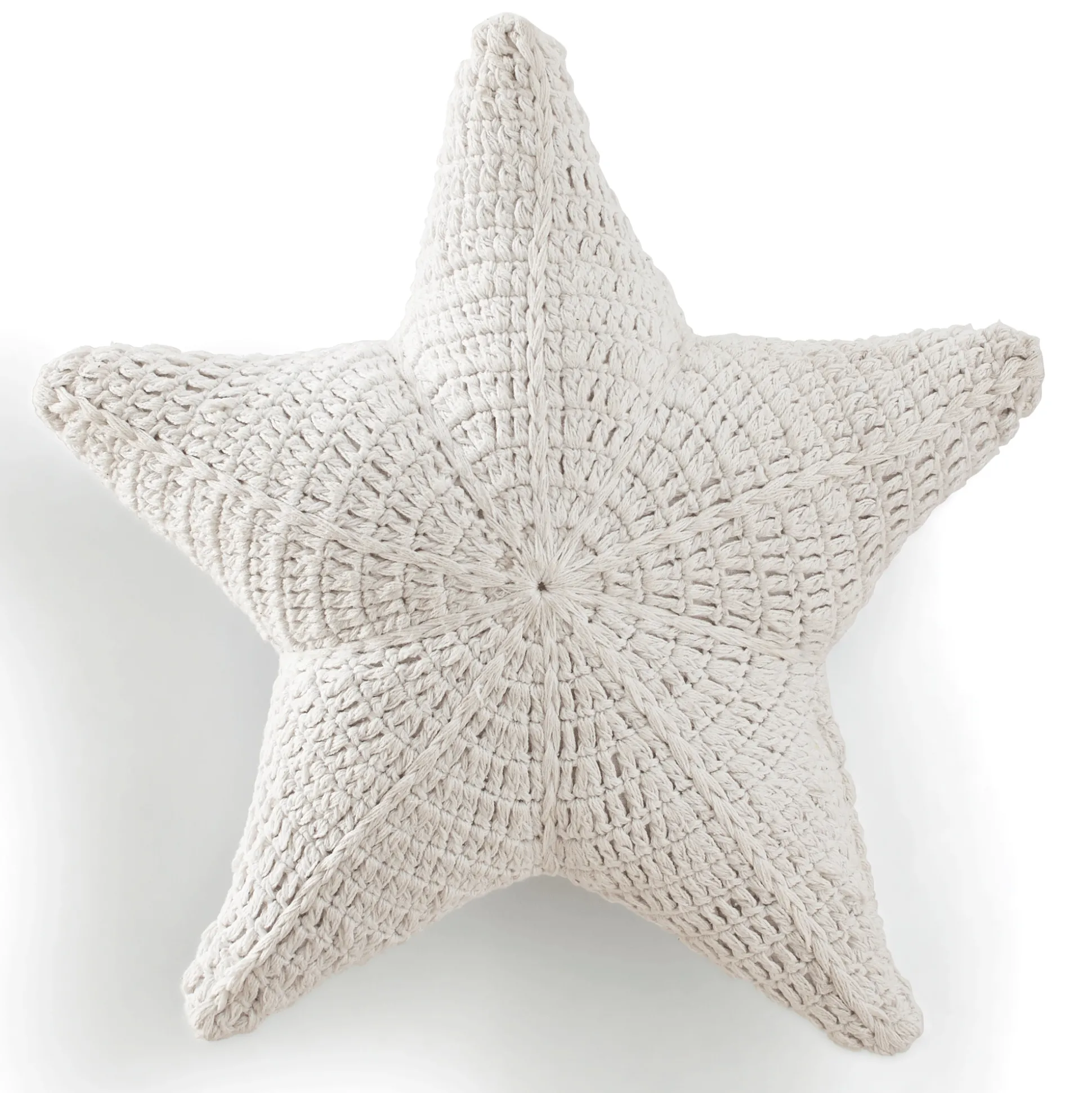 Crochet Star Pillow