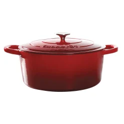 Crock Pot Artisan 7-qt. Enameled Cast Iron Oval Dutch Oven with Lid