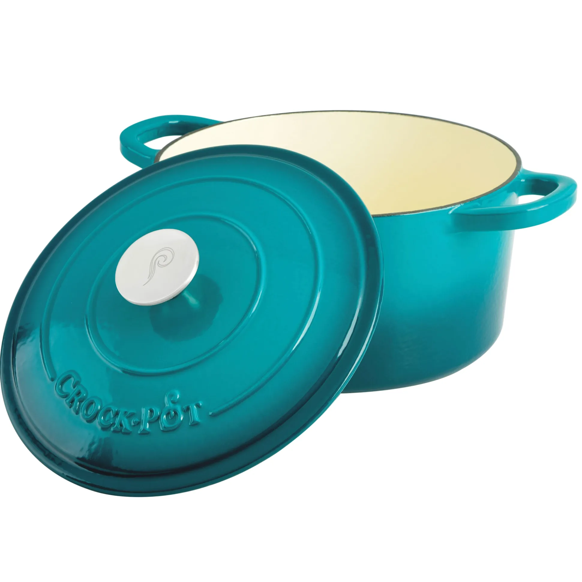 Crock Pot Artisan 5-qt. Enameled Cast Iron Dutch Oven with Lid