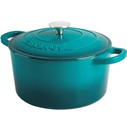 Crock Pot Artisan 5-qt. Enameled Cast Iron Dutch Oven with Lid