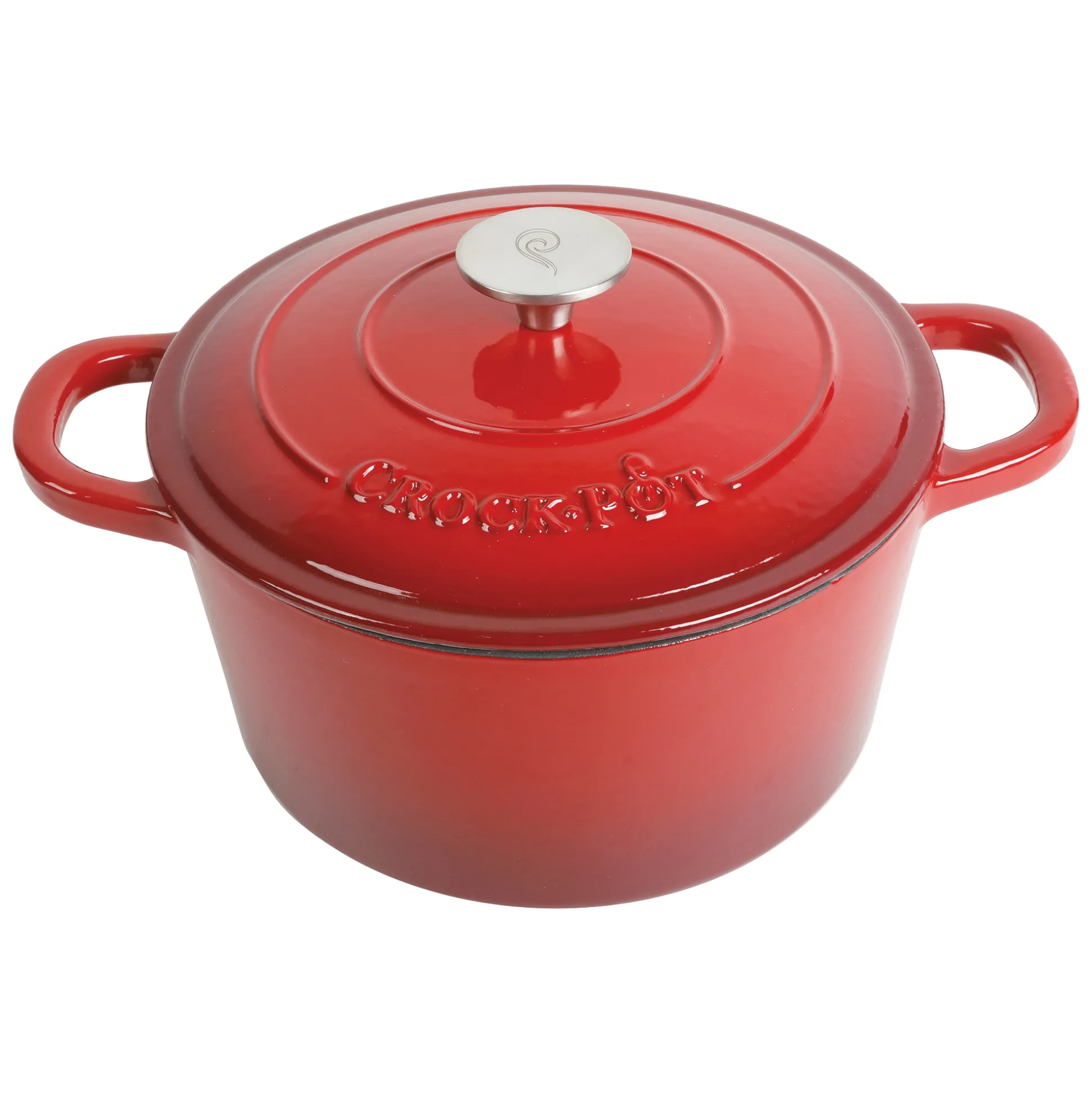 Crock Pot Artisan 5-qt. Enameled Cast Iron Dutch Oven with Lid