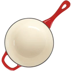 Crock Pot Artisan 3-qt. Enameled Cast Iron Saucepan with Lid