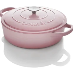 Crock-Pot Enameled 5-Quart Braiser Pan with Lid