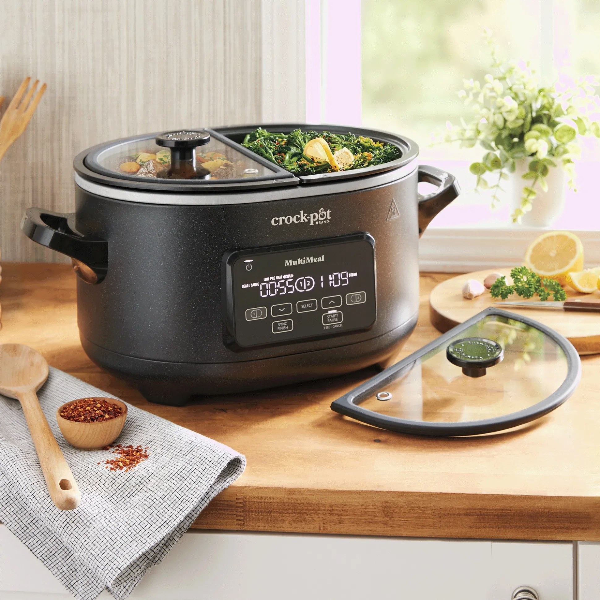 Crock-Pot Multimeal Multi-Cooker and Programmable Slow Cooker