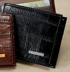 Croco Bi-Fold Wallet by Steve Harvey