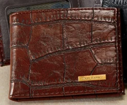 Croco Bi-Fold Wallet by Steve Harvey