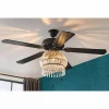 Crystal Ceiling Fan