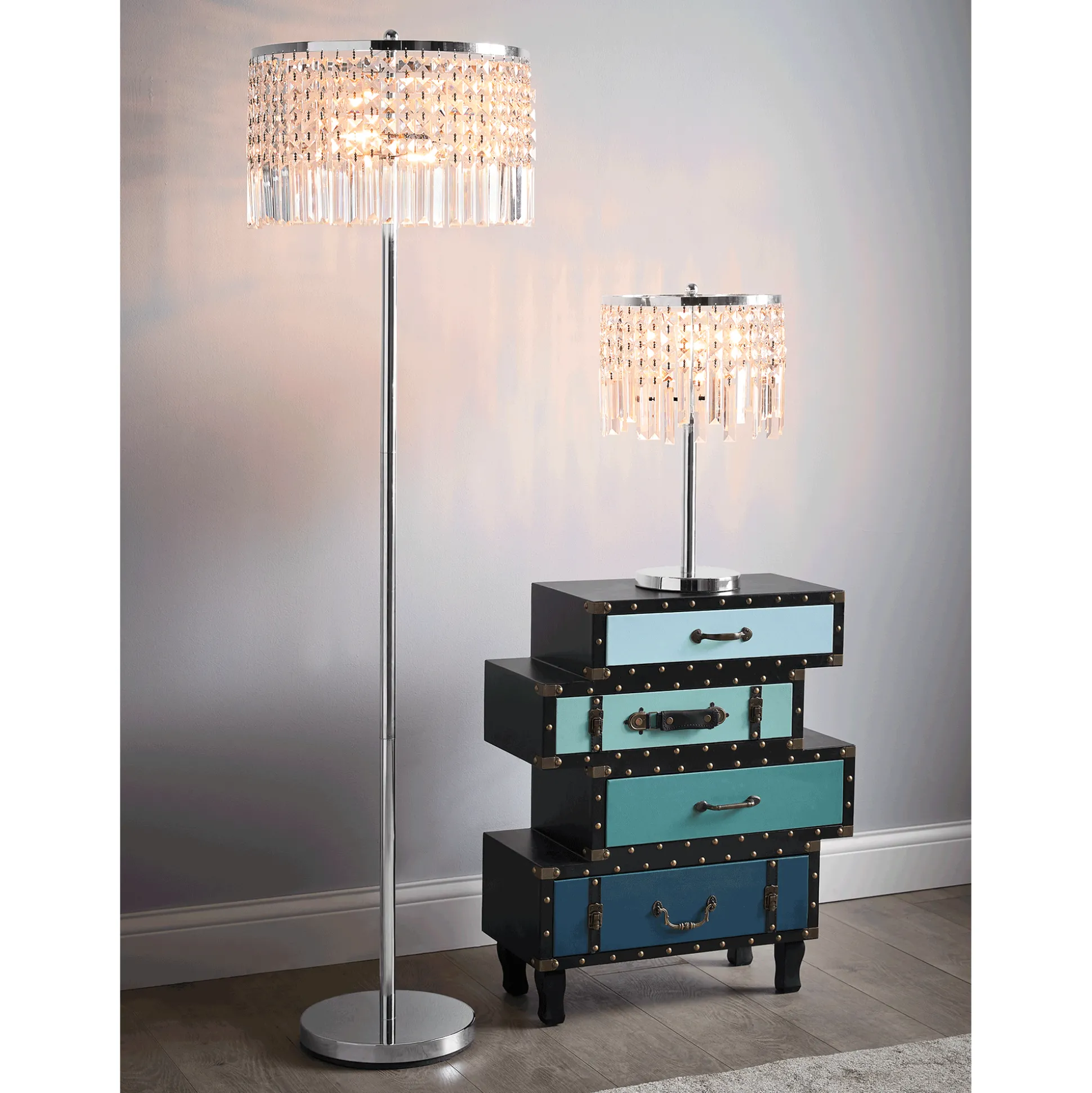 Crystal Dangle Lamps