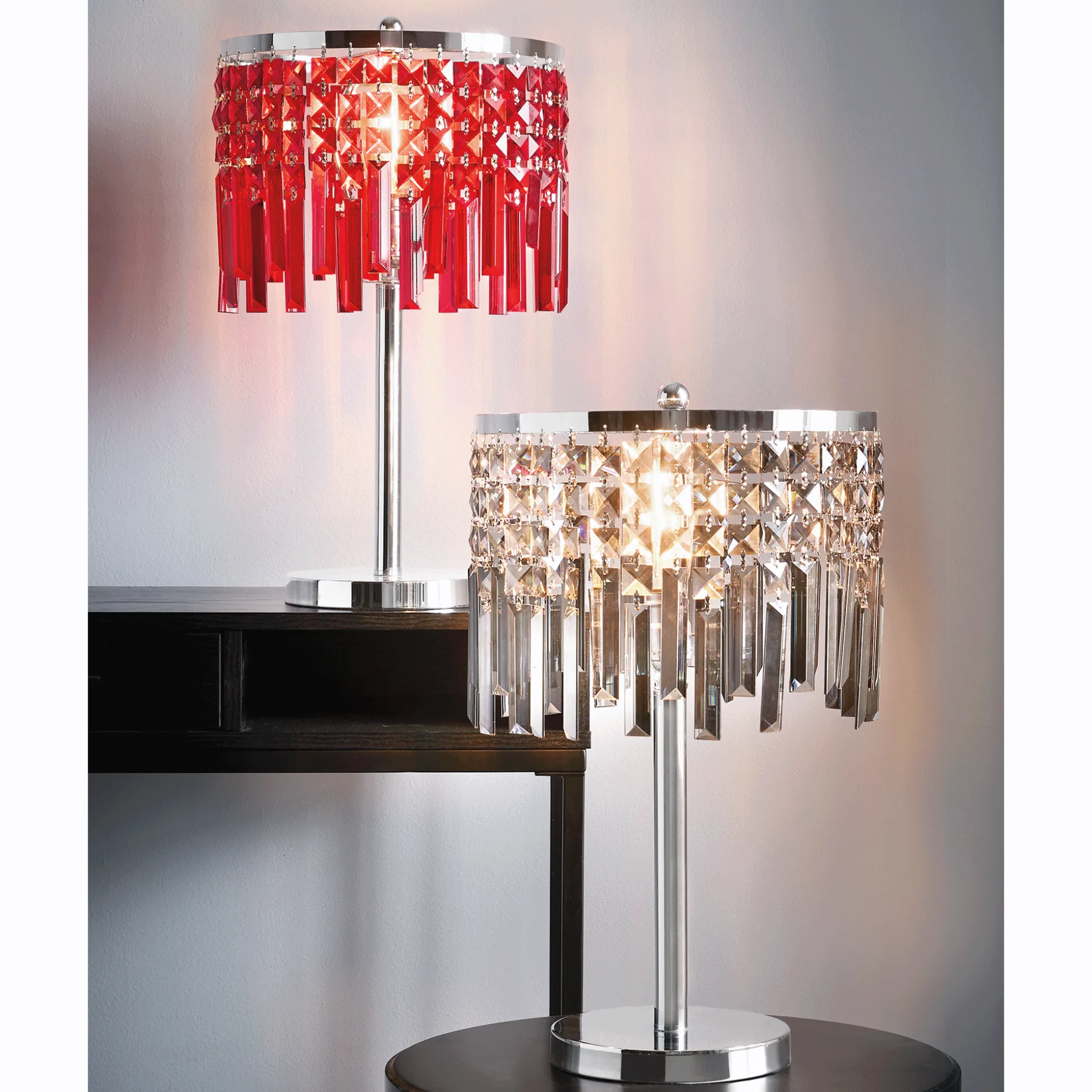 Crystal Dangle Lamps
