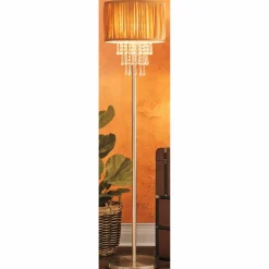 Crystal Drip Floor Lamp
