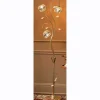 Crystal Flora 3-Globe Floor Lamp