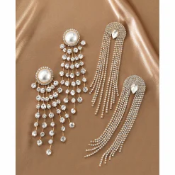 Crystal Fringe Earrings