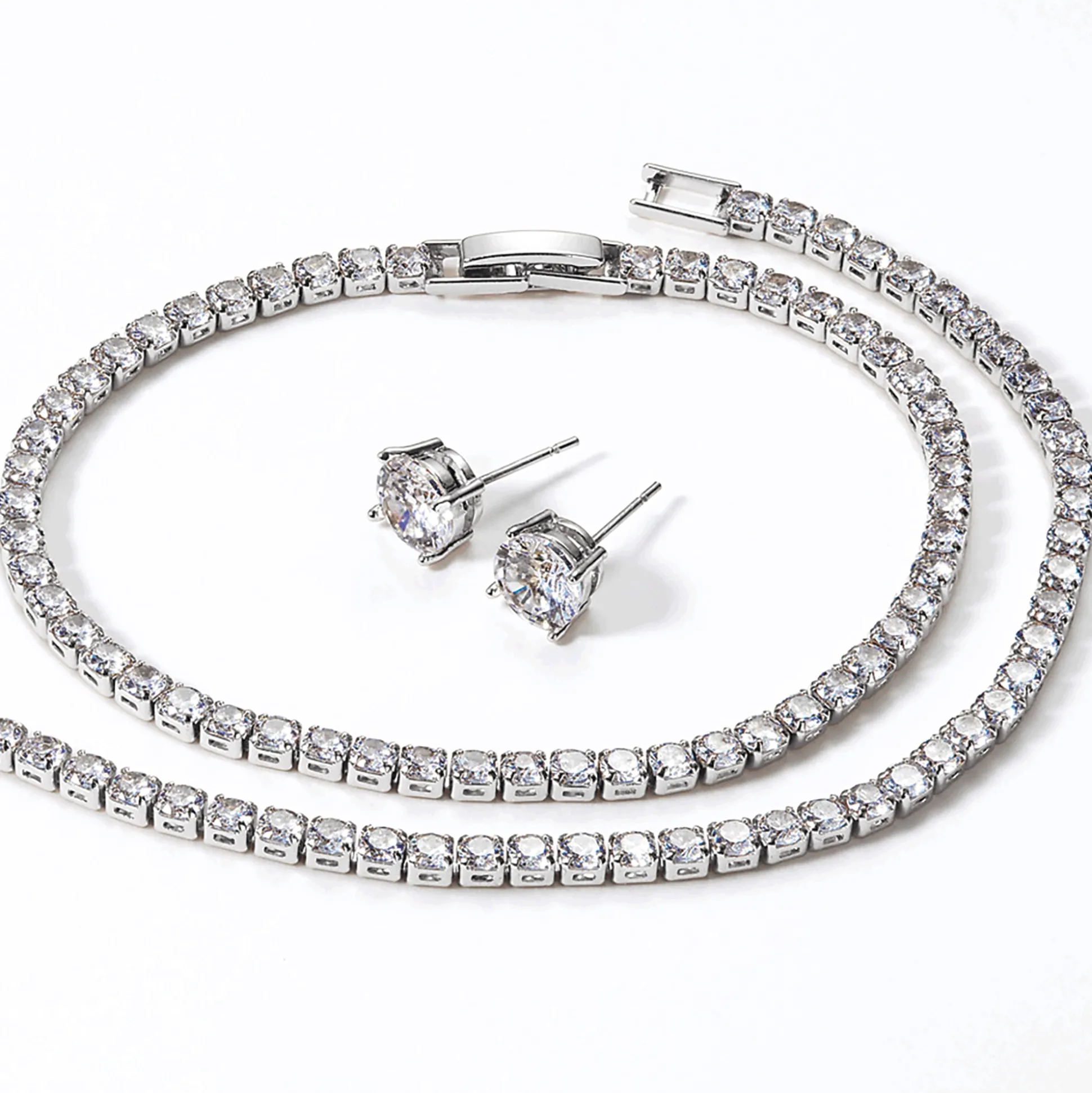 Cubic Zirconia Jewelry Set