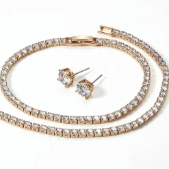 Cubic Zirconia Jewelry Set
