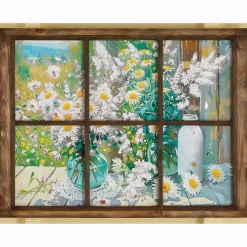 Daisy Window Wall Art