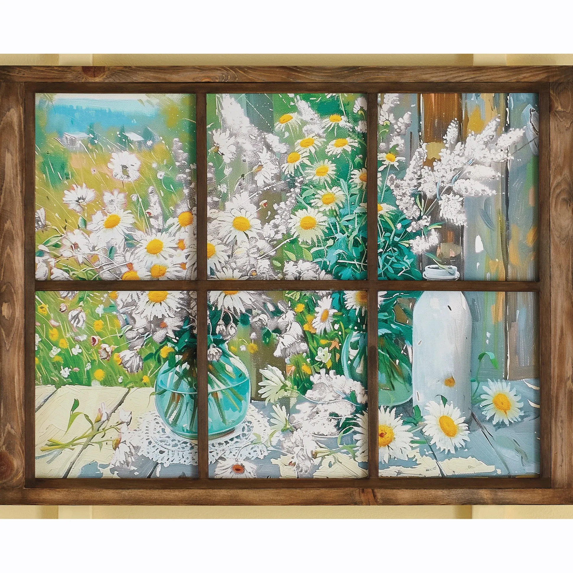 Daisy Window Wall Art