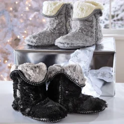 Dearfoams Beth Furry Bootie