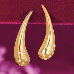 Diamond Teardrop Earrings