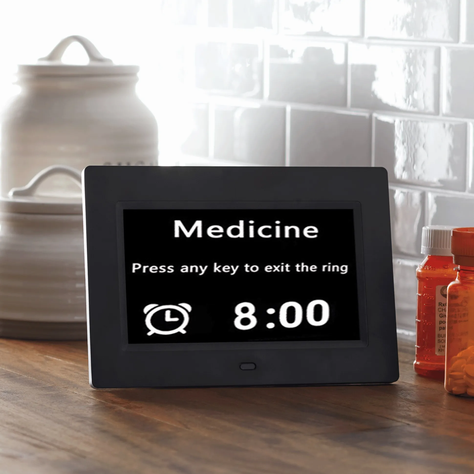 Digital Calendar Day Clock