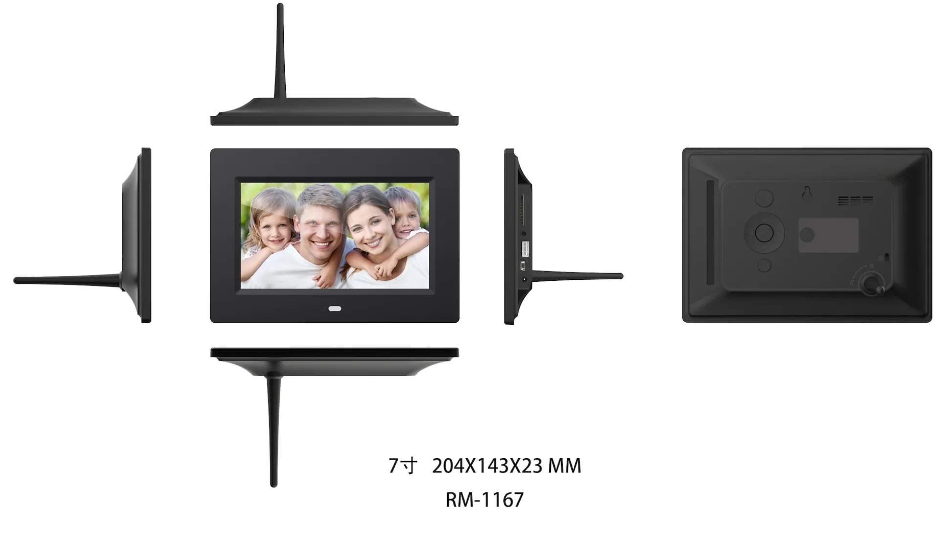 Digital Calendar Day Clock