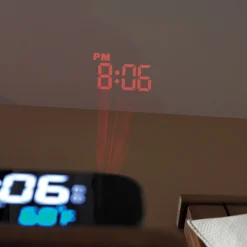 Digital Projection Clock Radio
