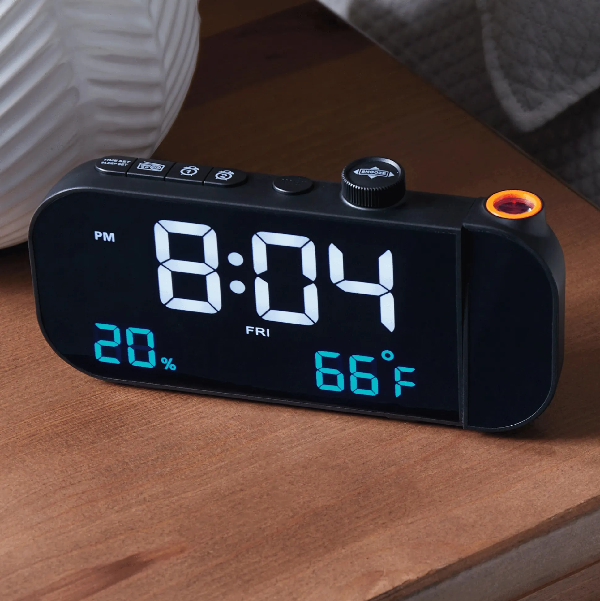 Digital Projection Clock Radio