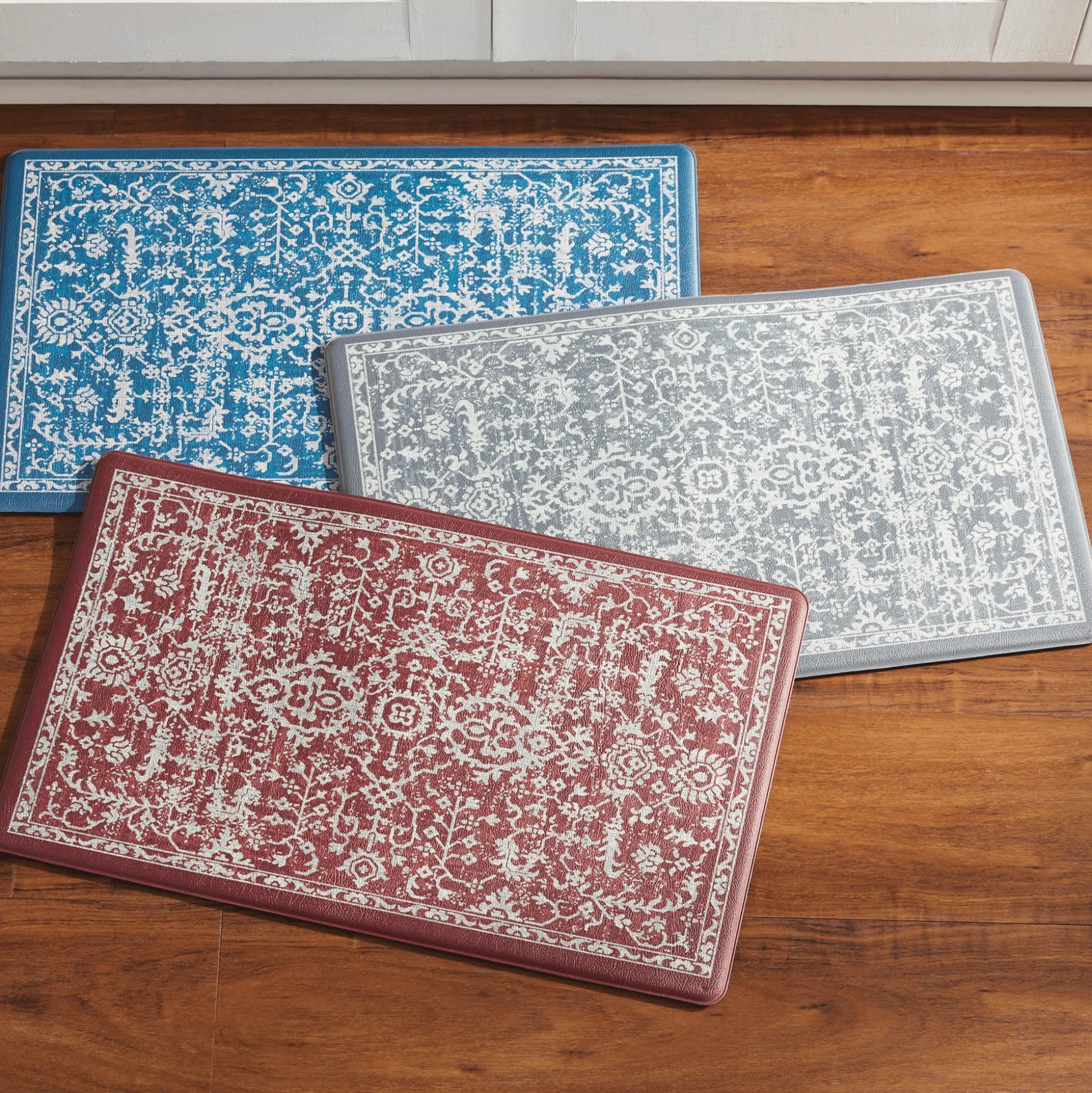 Distressed Anti-Fatigue Kitchen Mat
