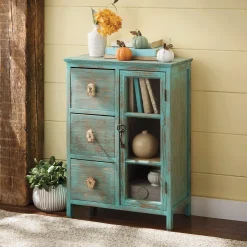 Distressed Key Cabinet