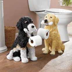 Dog Toilet Paper Holder