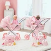 Doll with Pram Set