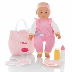 Doll with Pram Set