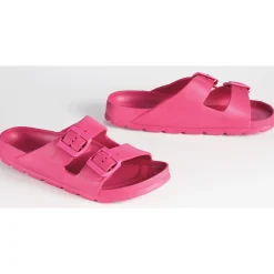 Double-Buckle Sandal