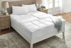 Down-Alternative Extra Support Mattress Topper