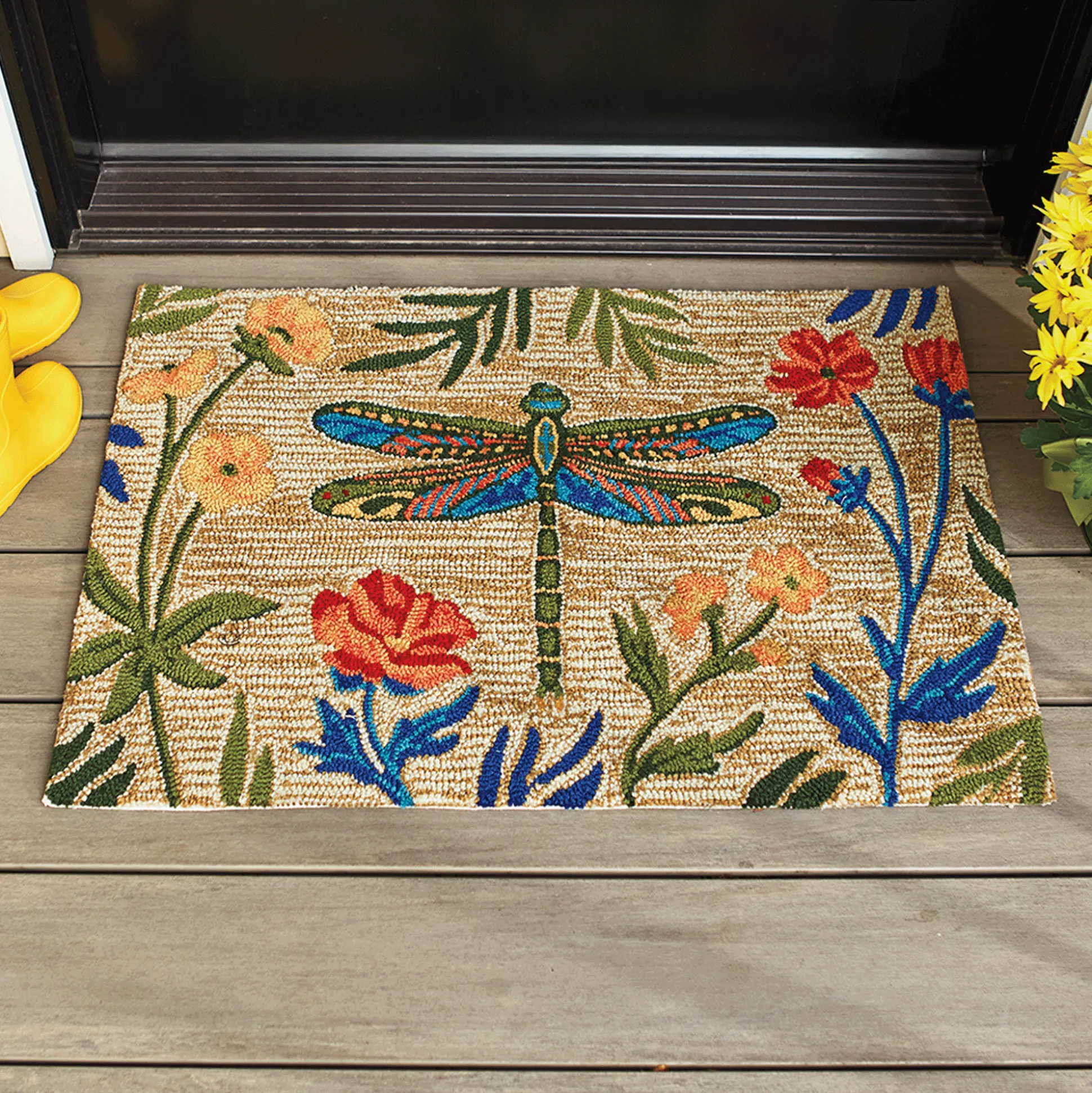 Dragonfly Indoor/Outdoor Mat - 18" x 30"