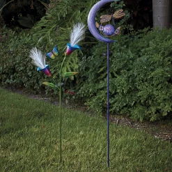 Dragonfly Moon Solar Stake