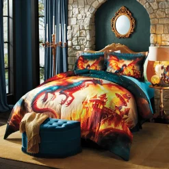 Dragon Fury Comforter Set