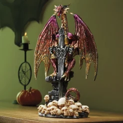 Dragon with Sword Figurine