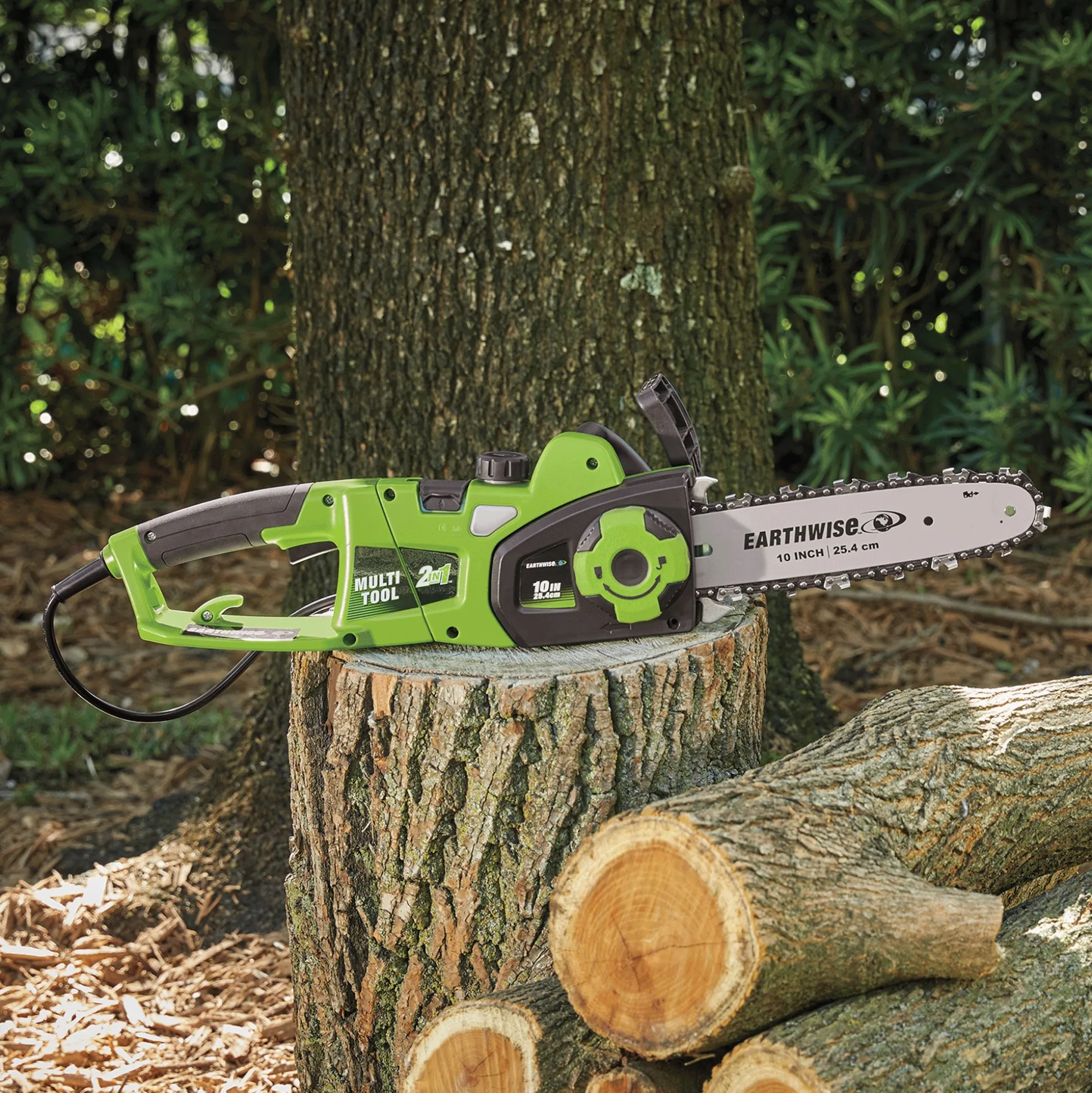 Earthwise 2-In-1 Convertible Electric Pole Chain Saw