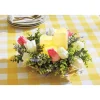 Easter Candlelit Floral Centerpiece