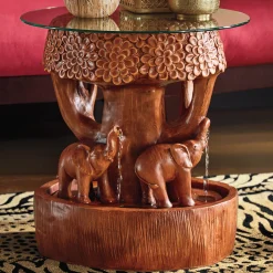 Elephant Tree Fountain Table