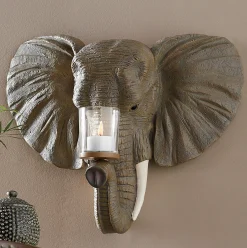 Elephant Wall Sconce