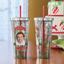 Elf Glitter Tumbler