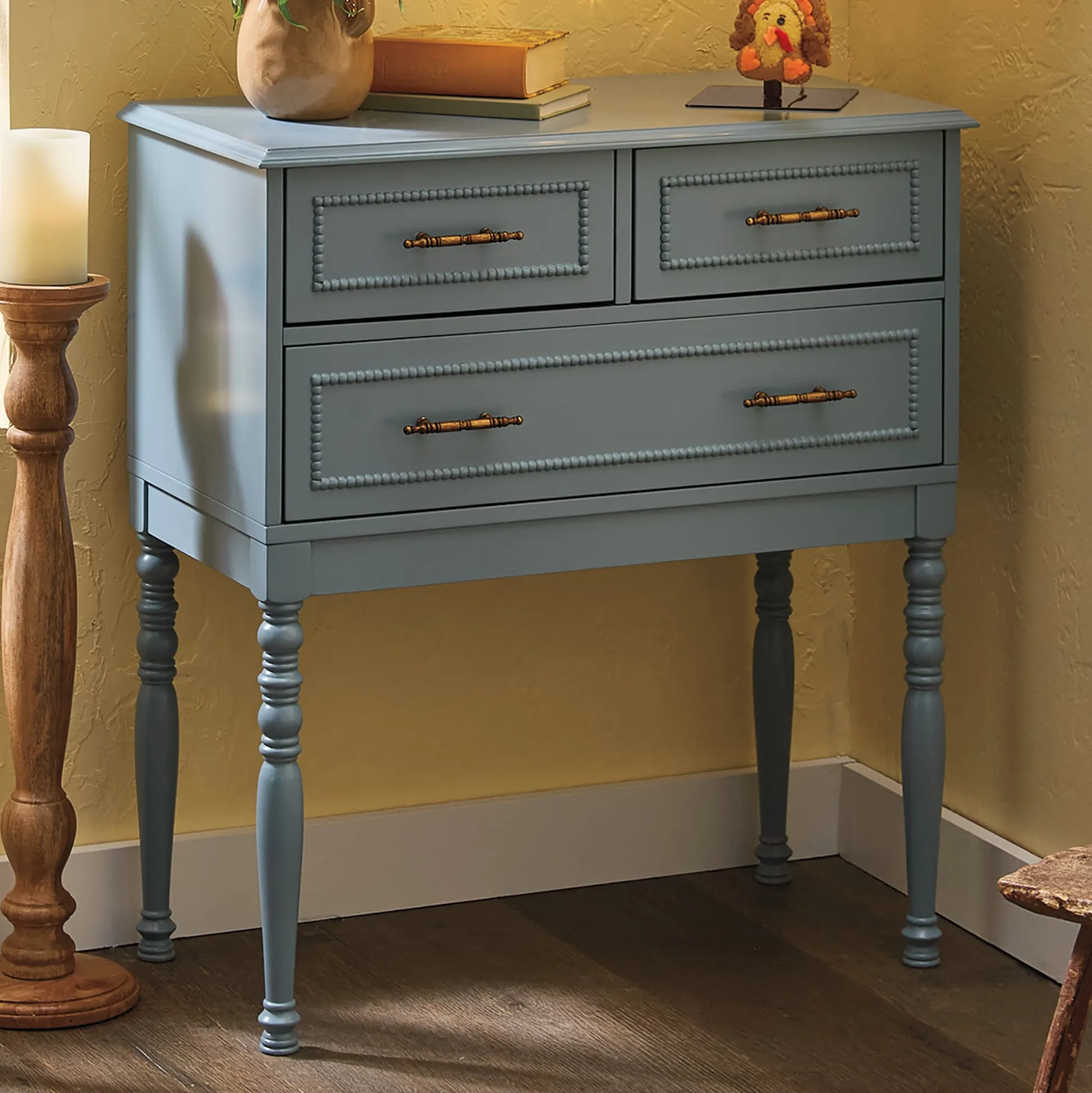 Elias Beaded Console