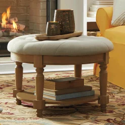 Elise Upholstered Ottoman