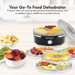 Elite Gourmet Adjustable Height Dehydrator