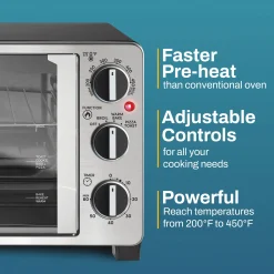 Elite Gourmet Double French Door Toaster Oven