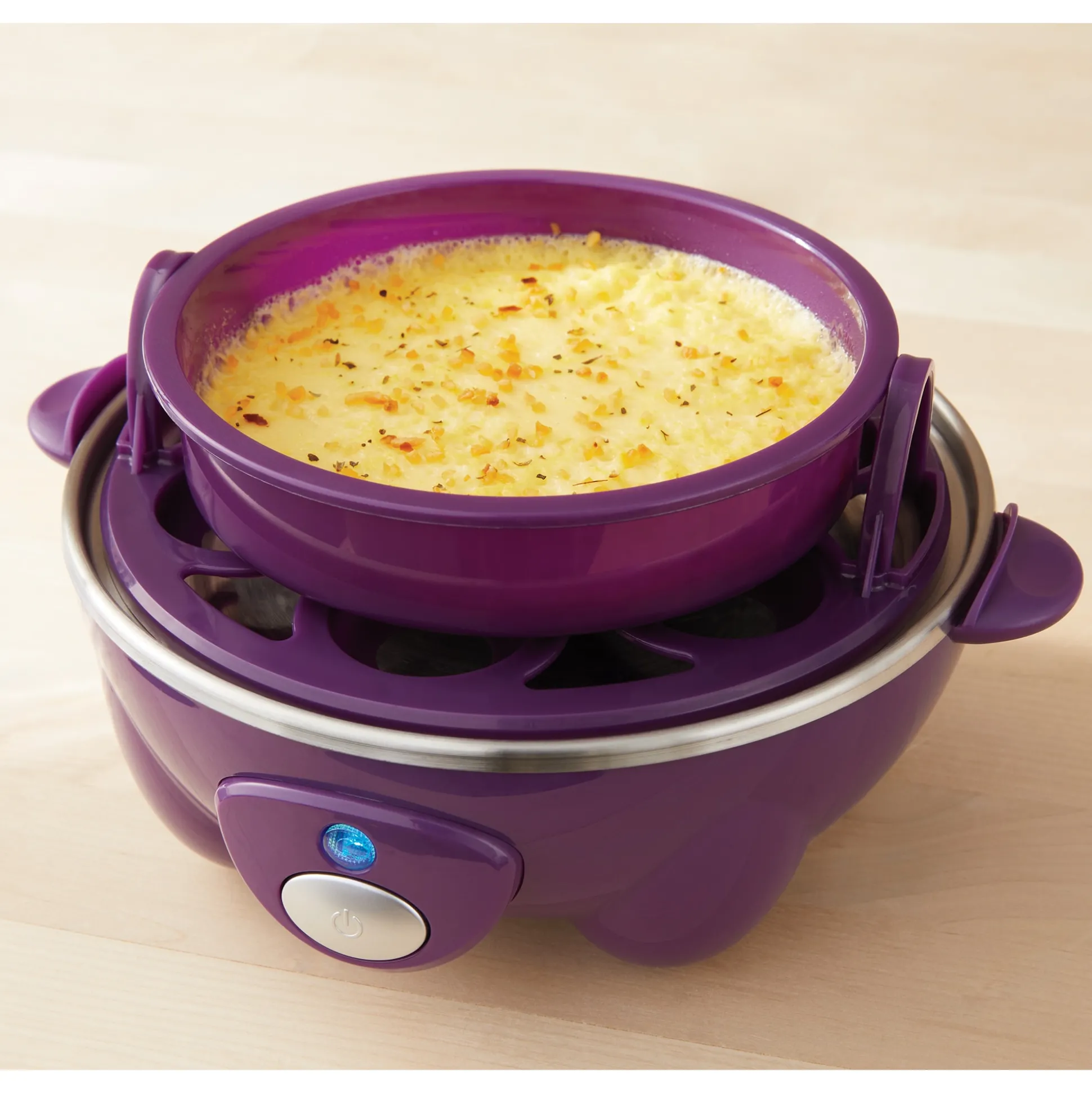 Elite Gourmet 7-Egg Cooker with Timer