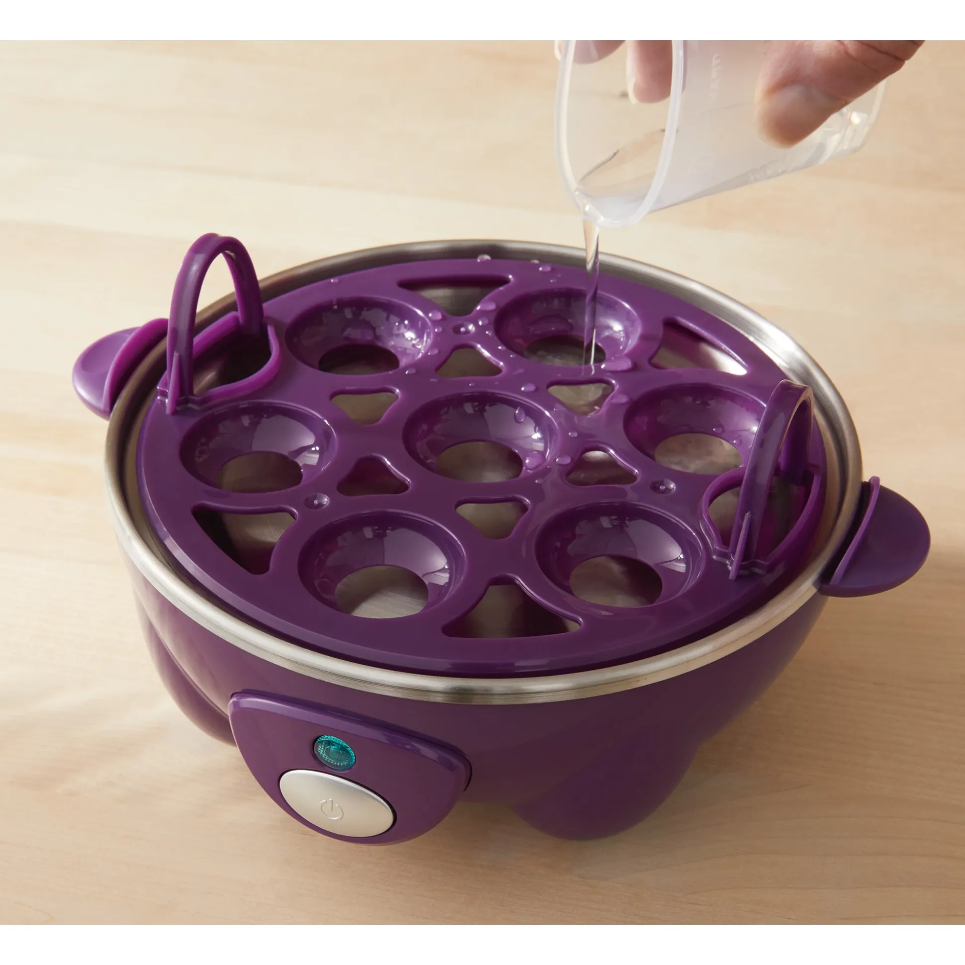 Elite Gourmet 7-Egg Cooker with Timer